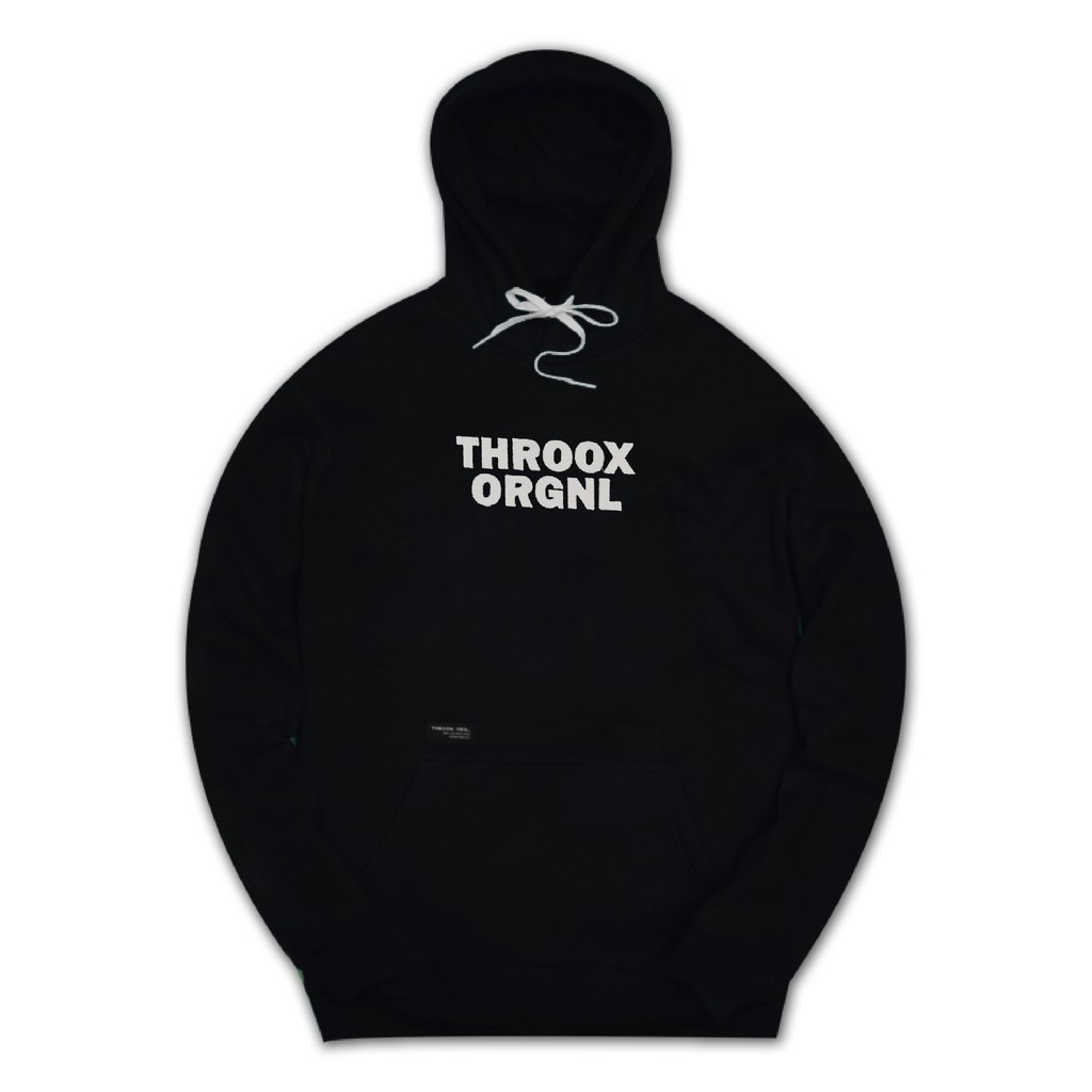 Throoxoriginal Jaket Hitam Kesper Black || Hoodie Throox