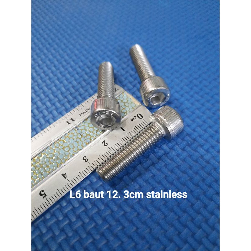 baut 12. 3cm L6 stainless