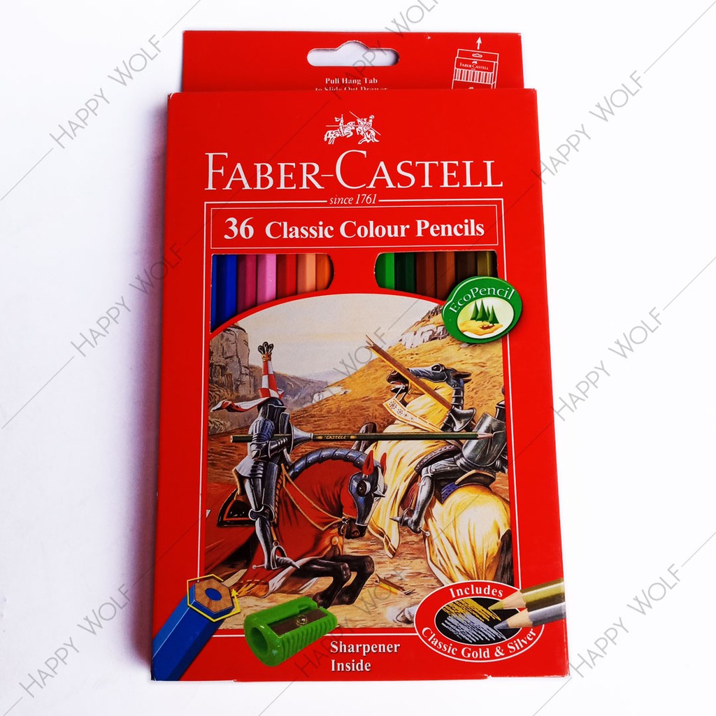 

Pensil Warna Faber-Castell 36 Classic Colour Pencils (#115856)