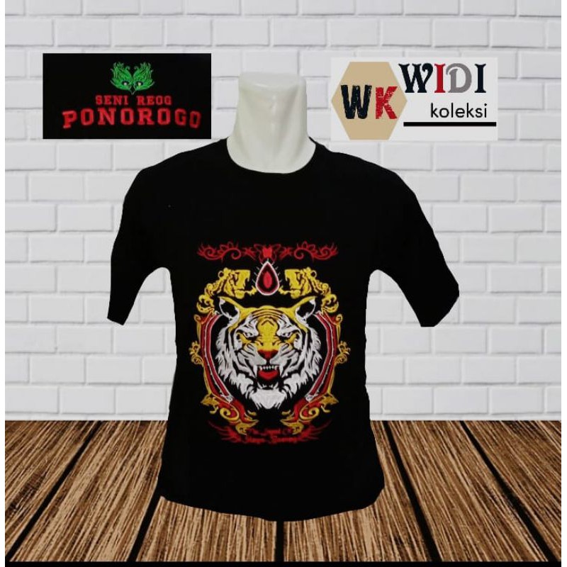 kaos bordir reog ponorogo
