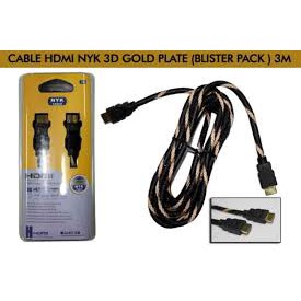 CABLE HDMI + ETHERNET 3M NYK