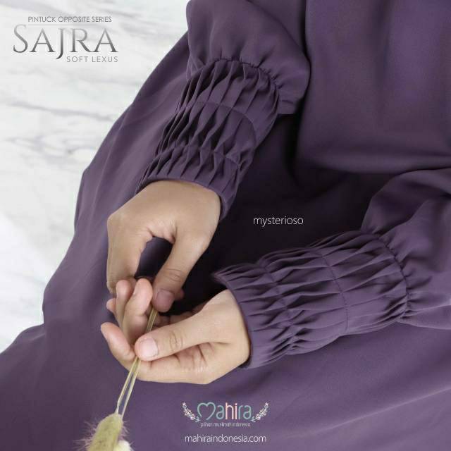Gamis syari premium sajra set soft lexus