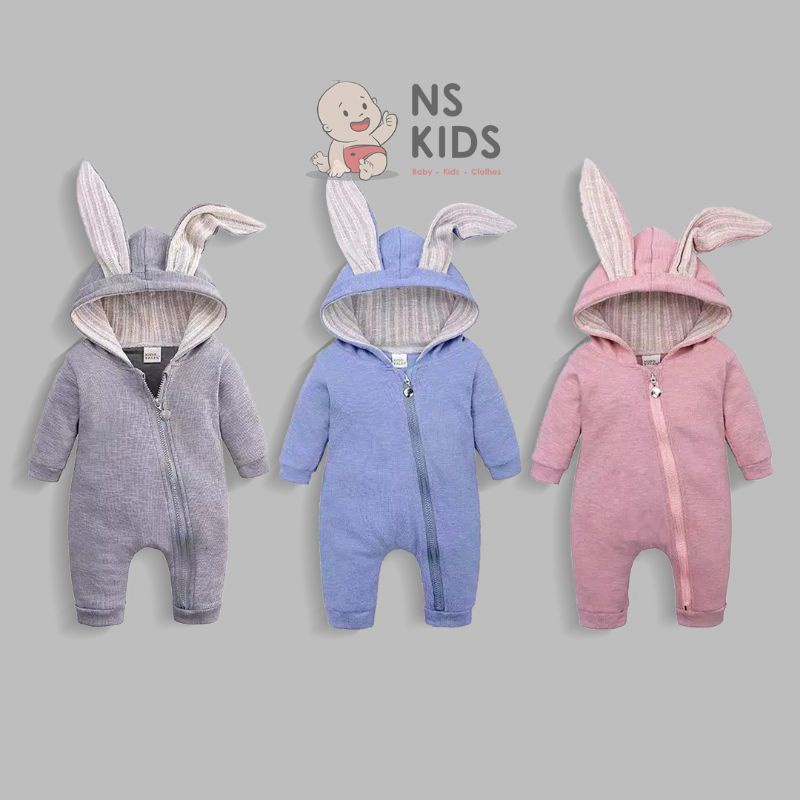 NSKIDS - Baju Bayi Kelinci Lucu Baby Onesie Single Romper