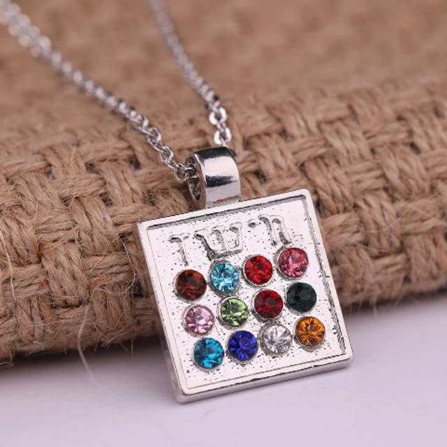Kalung 12 batu imam 12 tribes israel