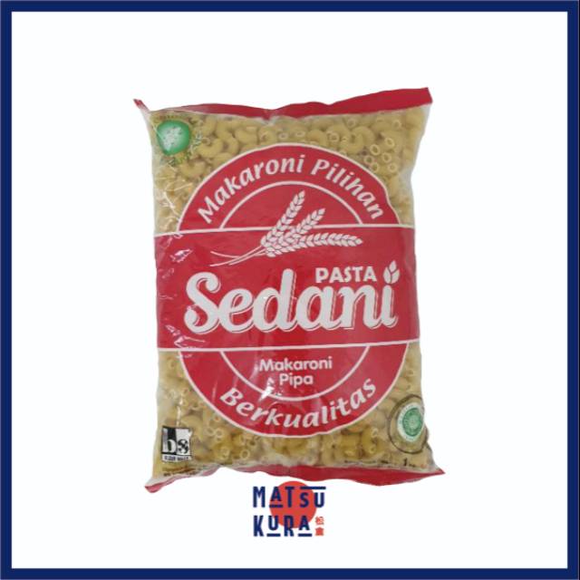 

MAKARONI SEDANI PIPA 1KG / MACARONI SEDANI / MAKARONI PIPA REBUS