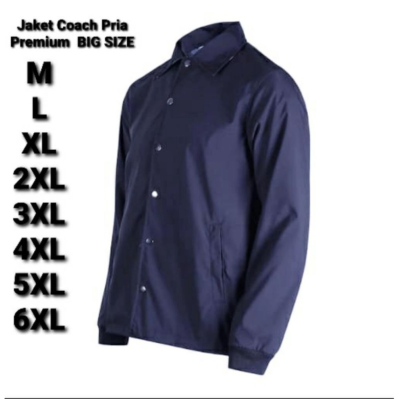 Jaket Coach big size Jaket coach jumbo