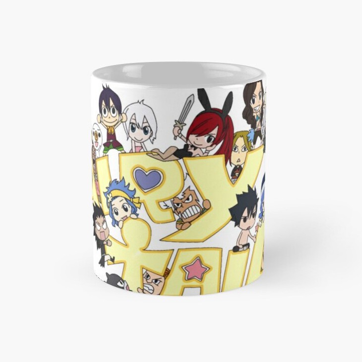 Mug Gelas Anime Chibi fairy Tail