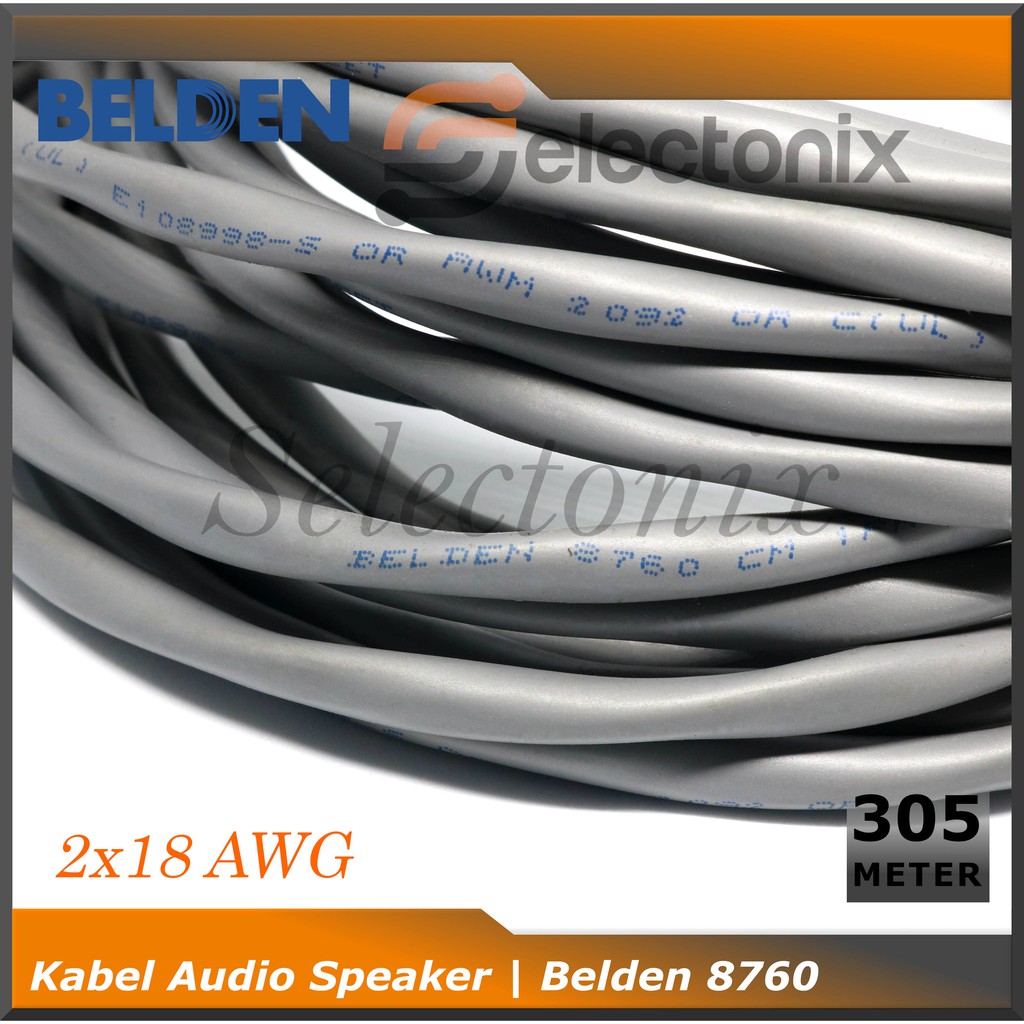 Kabel Audio Speaker Belden 8760 [100m]