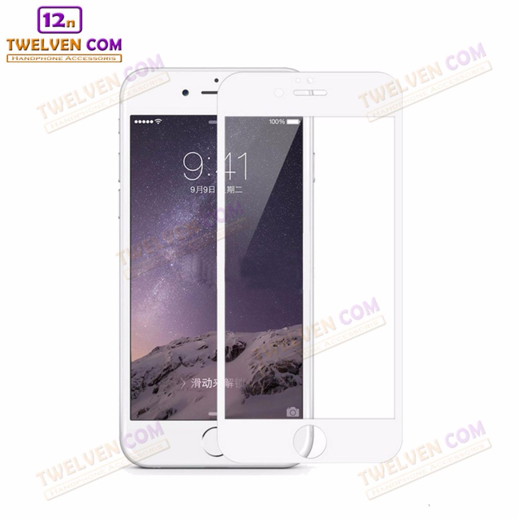 zenBlade 3D Full Cover Tempered Glass iPhone 6+ / 6 PLUS - White