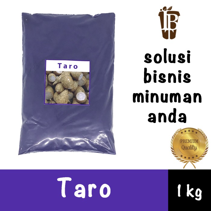 MAKANAN & MINUMAN BAHAN KUE PURE TARO POWDER. IMPOR TAIWAN. BUBUK ESSENCE MURNI KUALITAS BAGUS