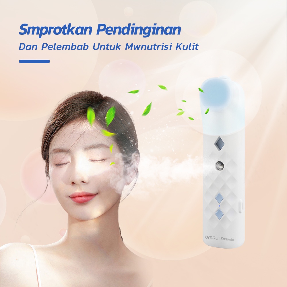 Kipas angin mini nano spray kipas 2in1 kipas USB mini lipat fan pendingin kecil kipas portable Spray fan