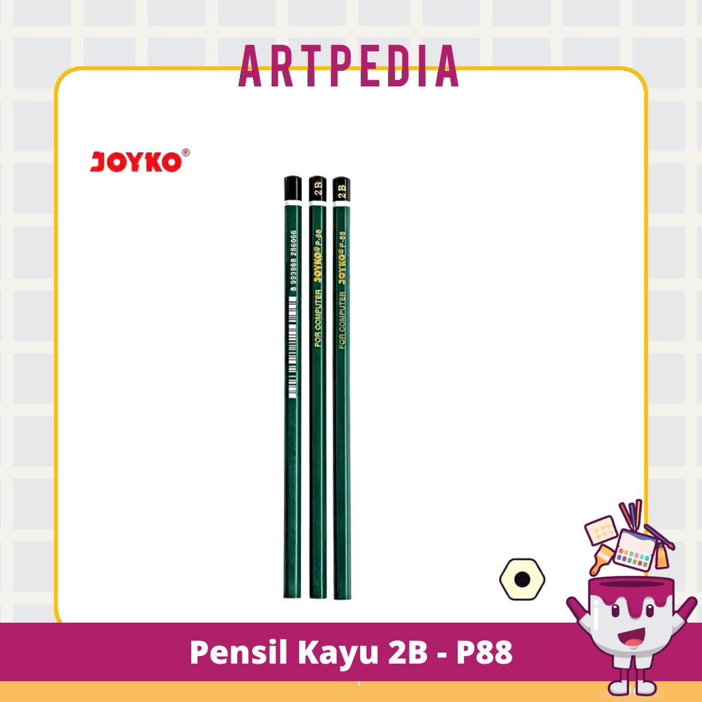 

Pensil Joyko P-88 2B / Pencil For Computer / Pensil Joyko 2B - SATUAN