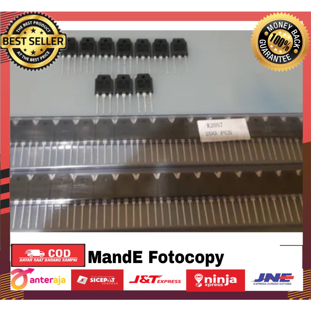 Mosfet K2057 Transistor Power Suplai Canon 6000