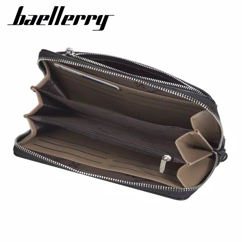 DISKON! Dompet Baellerry Besar Zipper Hand Bag Mewah A5