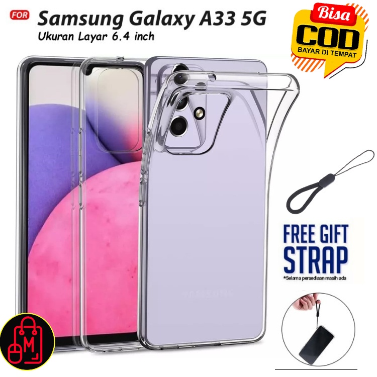SAMSUNG GALAXY A33 (5G) Silikon CASE SAMSUNG GALAXY A33 (5G) NEW BENING PREMIUM SOFT CASE CLEAR