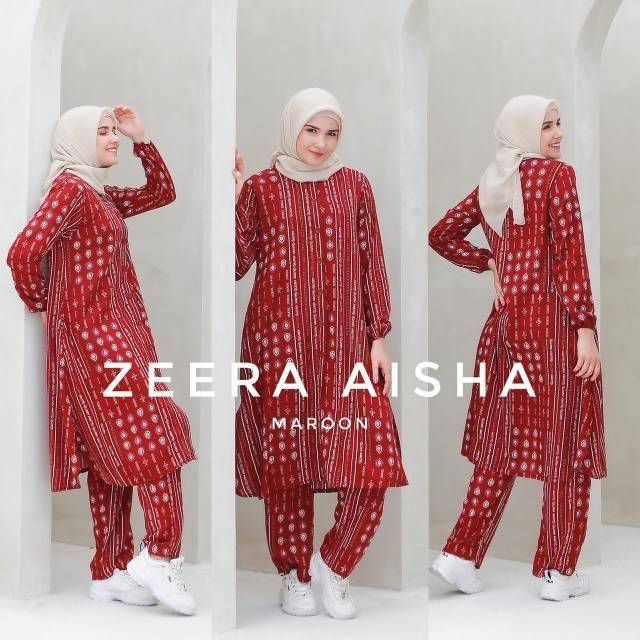 Daster Arab Setelan Aisha by Zeera