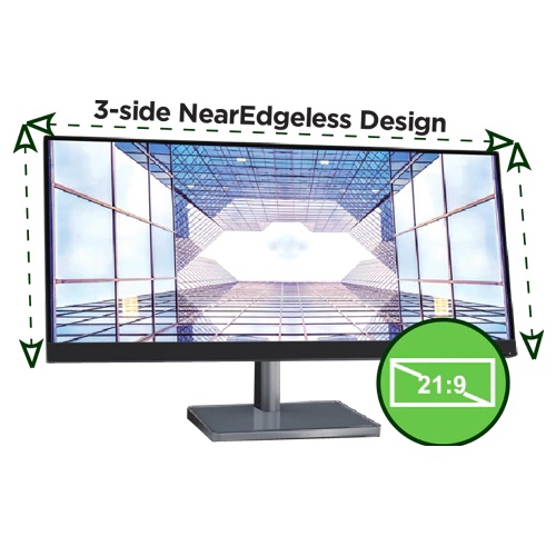 LED Lenovo L29W-30 29&quot; IPS 2K 3-Side NearEdgeless | Monitor Ultrawide