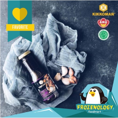 

Kikkoman Garlic Teriyaki Sauce HALAL Saus Teryaki Bawang 300 g Praktis