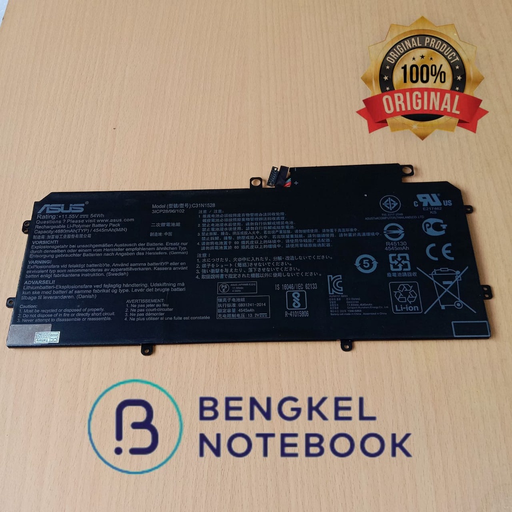 Baterai Asus UX360 UX360C UX360CA 0B200-02080100 C31N1528