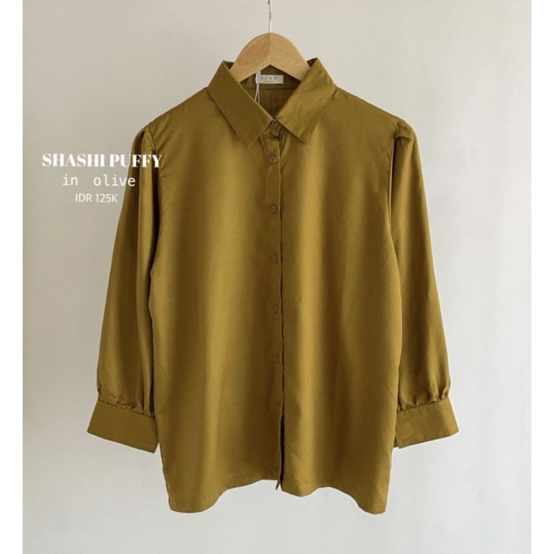 SHASHI PUFFY SHIRT/KEMEJA PUFFY