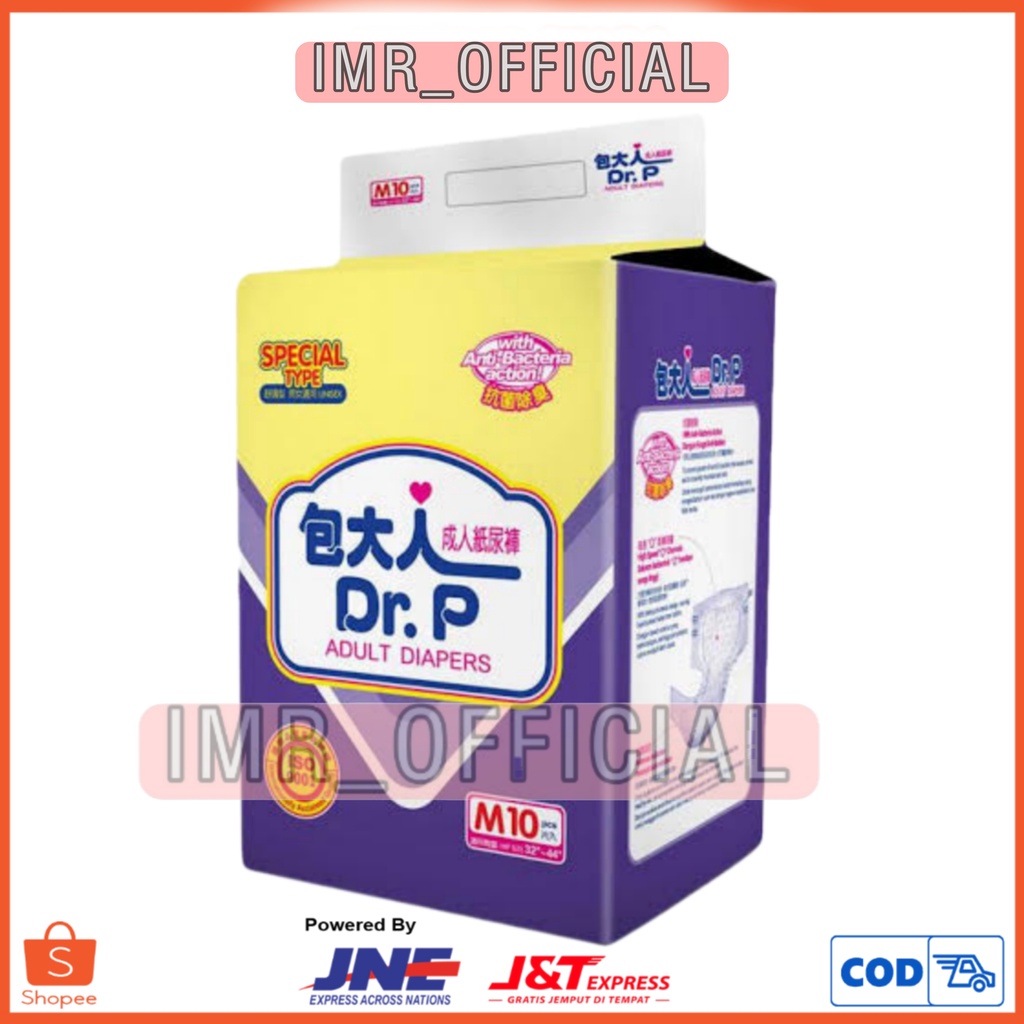 DR.P SPESIAL (POPOK DEWASA)  M10/L8 TERLARIS