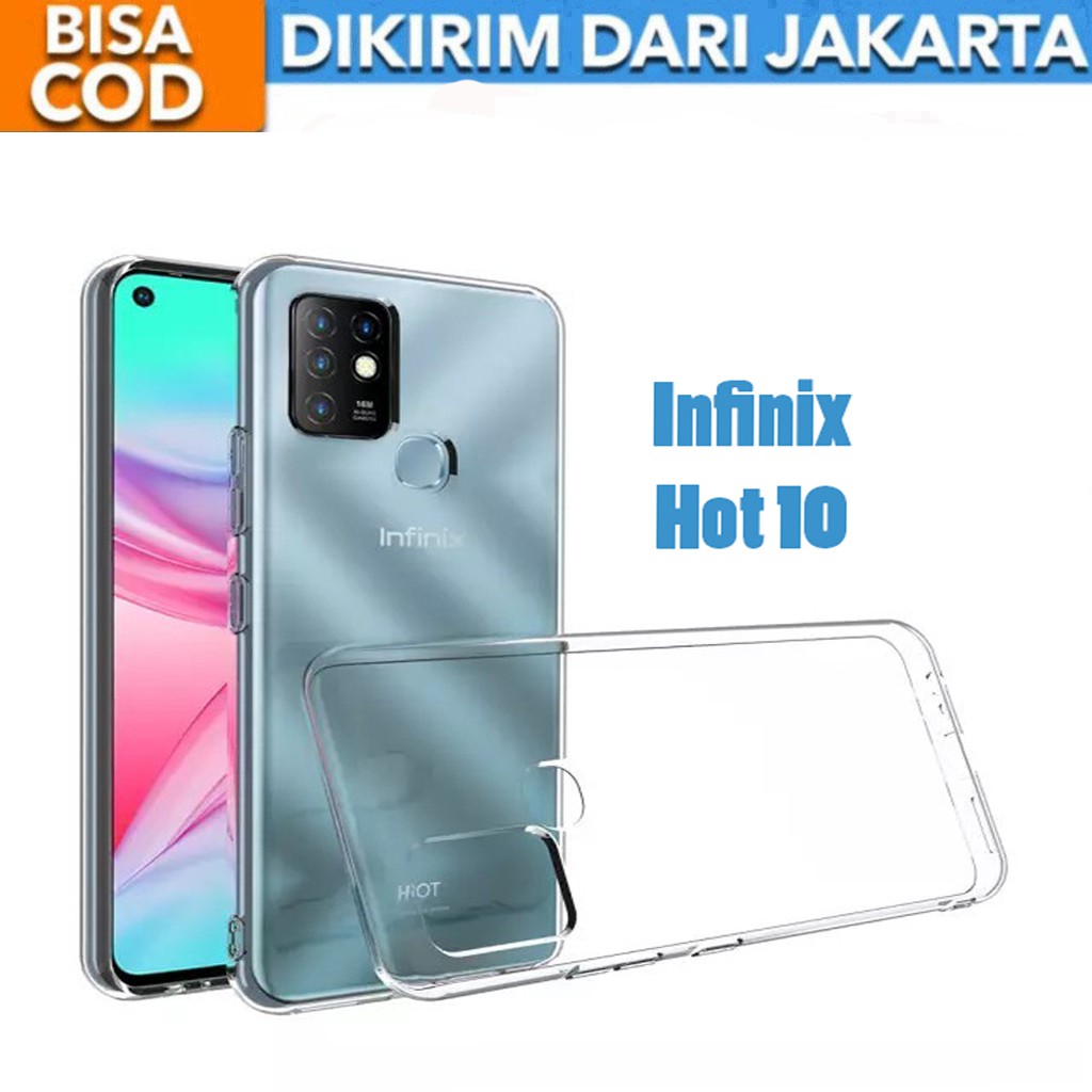 Casing Infinix Hot 10 X682B X682C Anti crack SoftCase