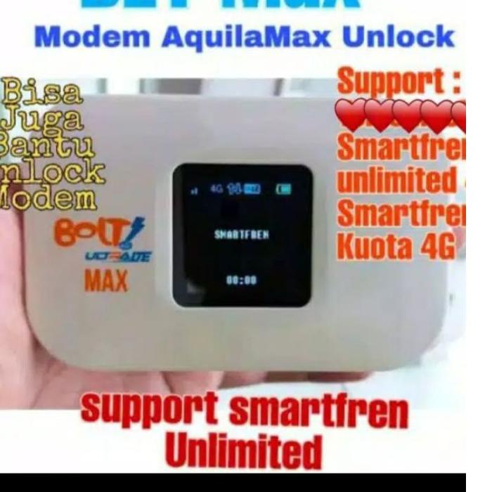 ➸ Mifi Modem Wifi Bolt UNLOCK Bolt Aquila Max 4G ۞