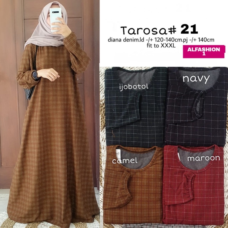 GAMIS TAROSA #21 ORIGINAL BY ALFASHION SOLO