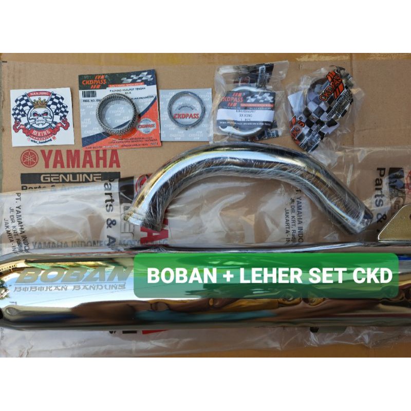 KNALPOT BOBAN FULL SET ( LASER )-7