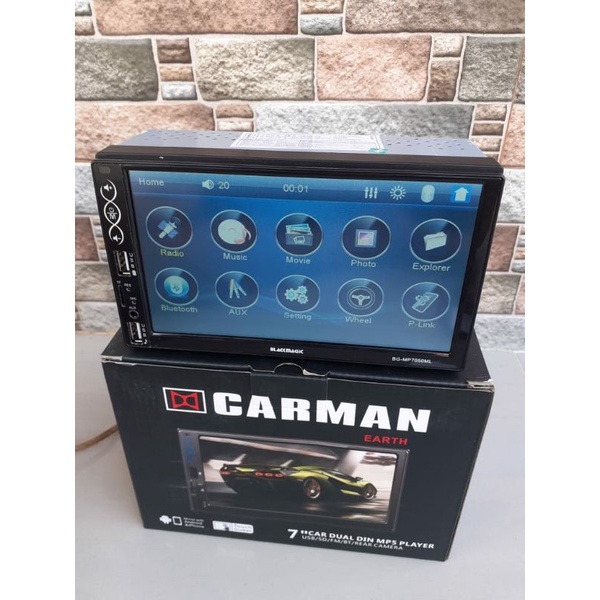 tv double din deklas carman  full HD 1080