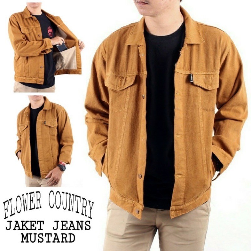 Jaket Jeans Pria Original/ Jaket Jeans Cowok / Jaket Jeans Pria