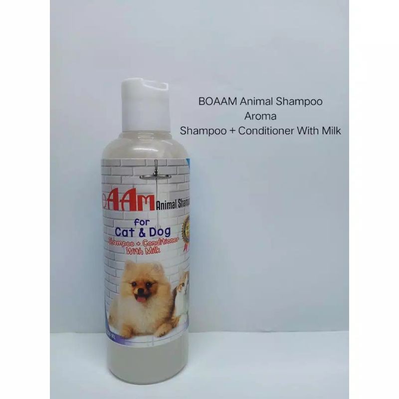 shampoo boaam 250ml / shampoo anjing / shampoo kucing / boaam shampoo 250ml