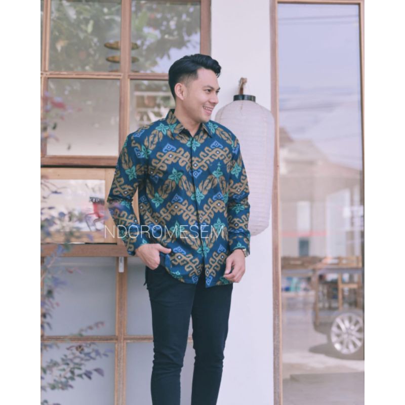 Grosir Kemeja Batik Prabu Ndoromesem Exclusive Bahan Katun Baturaden Reguler Fit 53a0EkNS8pNADZ