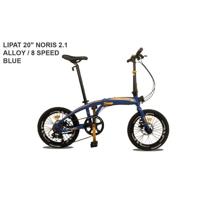 Sepeda Lipat Pacific Folding Bike 20'' Noris 2.1