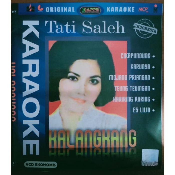 VCD original karaoke pop Sunda Tati Saleh - kalangkang