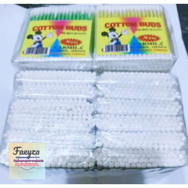 grosir  Cotton buds balok isi 12 set isi 65 lusin(780pcs)