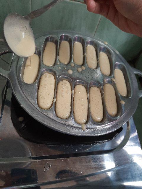 Cetakan Kue Pukis / Bandros / Gandos / Pancong 12 Lubang + Tutup
