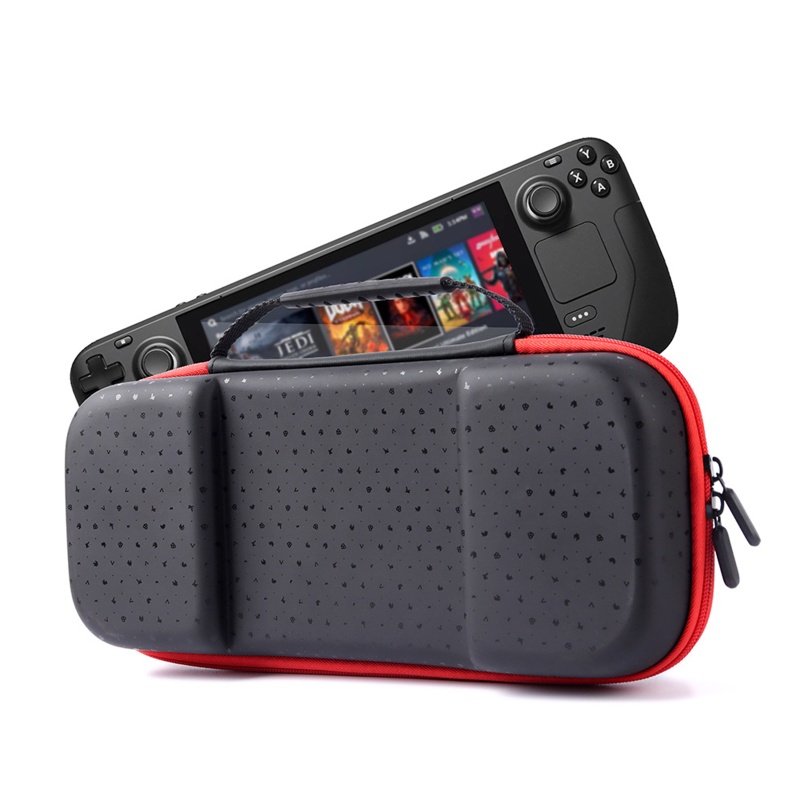 Gro Hard Cover Gendong Untuk Case Untuk Shell Travel Storage Bag Untuk Steam Deck Konsol Game Controller Bag Aksesoris