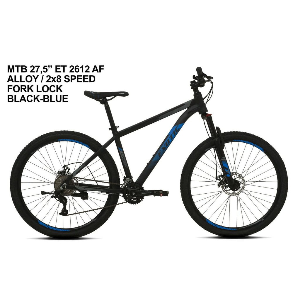 exotic 2612 af / 2618 af aloy 8 speed MTB 26 dan 27.5 inch sepeda gunung-4