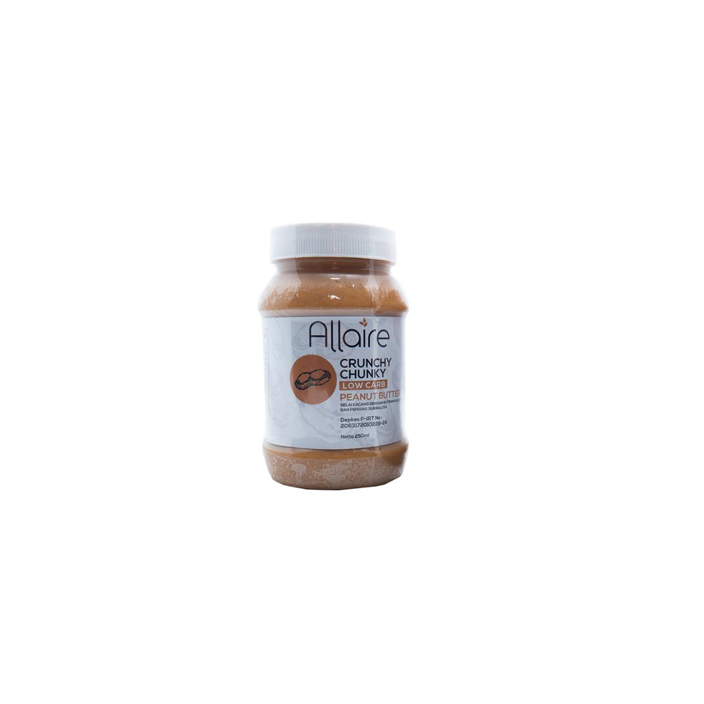 

Ketobetic Crunchy Chunky Peanut Butter Selai Kacang Keto Friendly