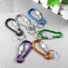 Carabiner karabiner D gantungan kunci keychain buckle