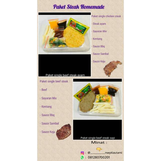 

Steak Homemade