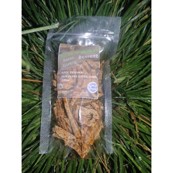 

Basreng kriuk karasa pedas extra daun jeruk