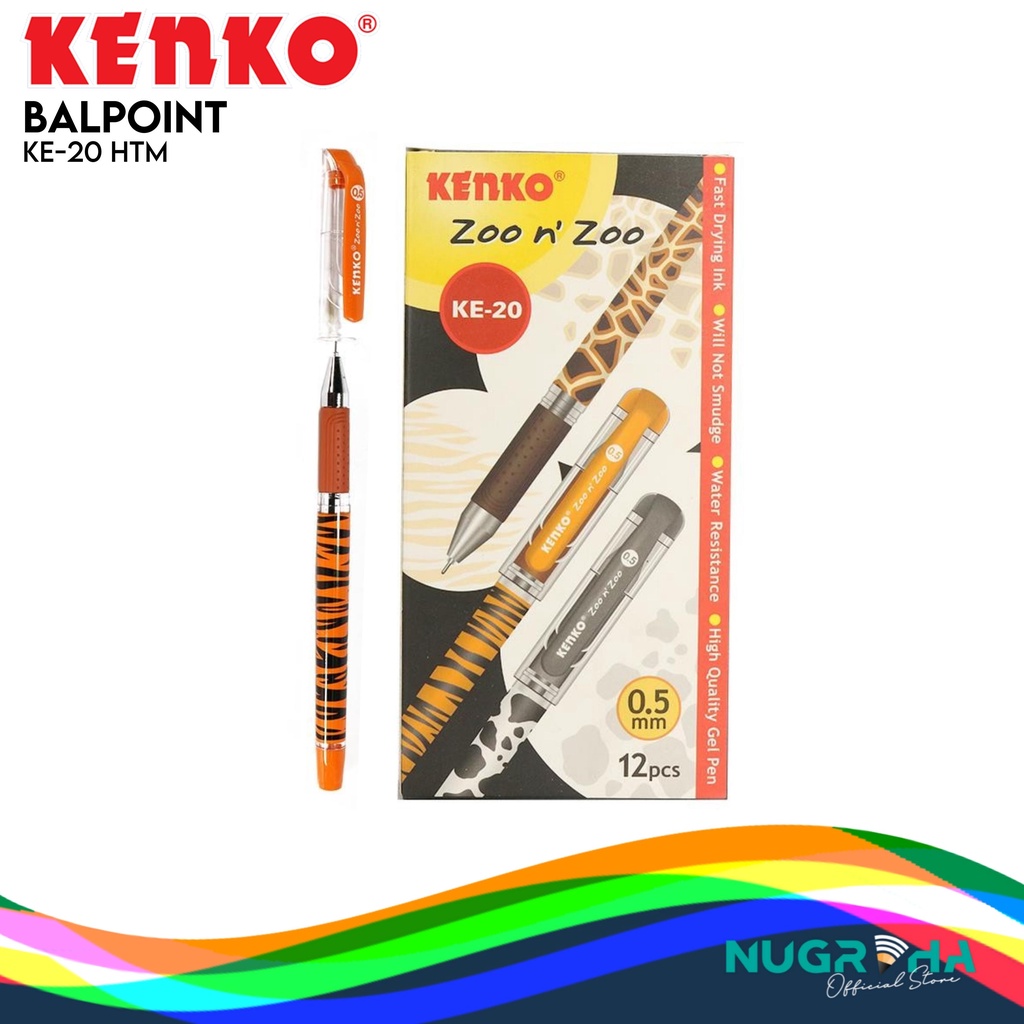 

BALLPOINT / PULPEN / PENA KENKO KE-20 ZOO