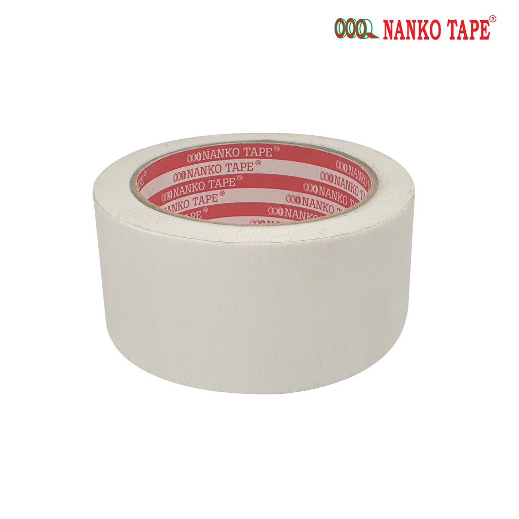 

Nanko Cloth Tape 48 mm x 13 m Putih (12pcs)