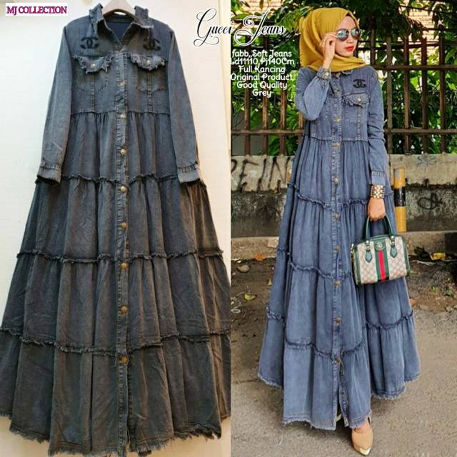 Guci jeans dress ori shr