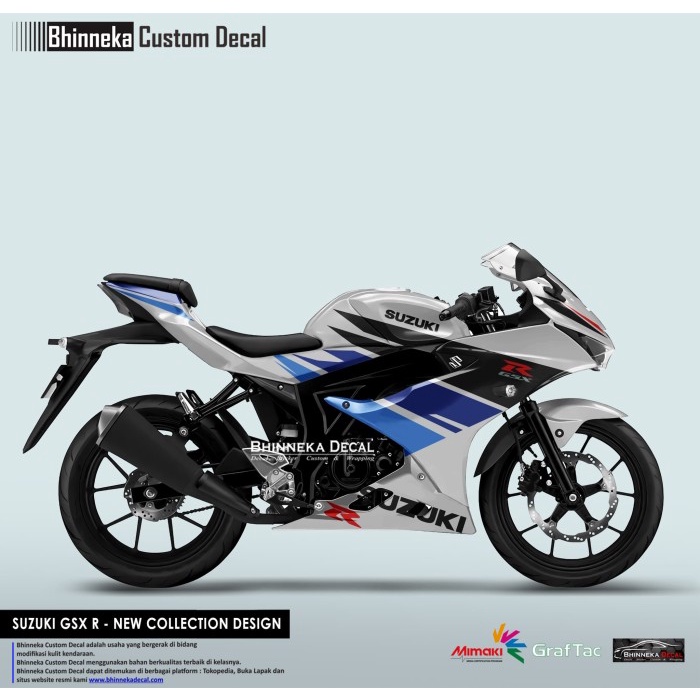 DECAL STICKER GSX 150R LIVERY 3