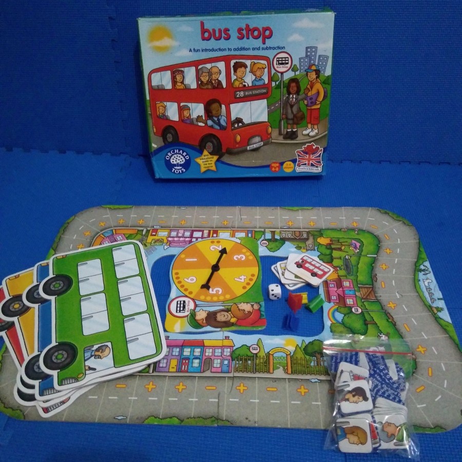 Board game - Bus Stop Original by Orchard Toys Age 4-8