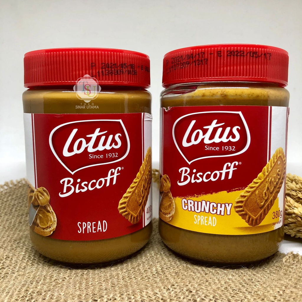 Jual Lotus Biscoff Spread 400gr Crunchy Spread 380gr Selai Biscoff