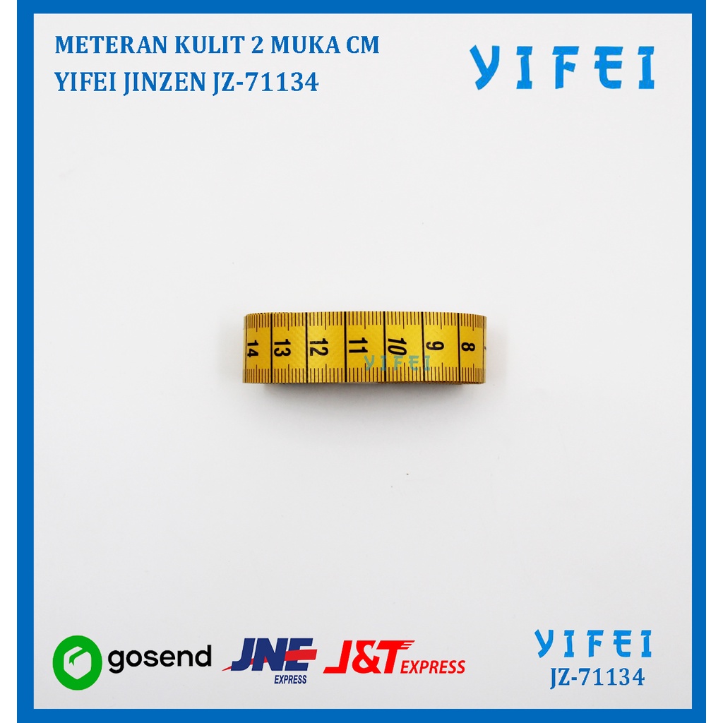 Meteran kulit 2 muka /Meteran Jahit Tailor/YIFEI-71134